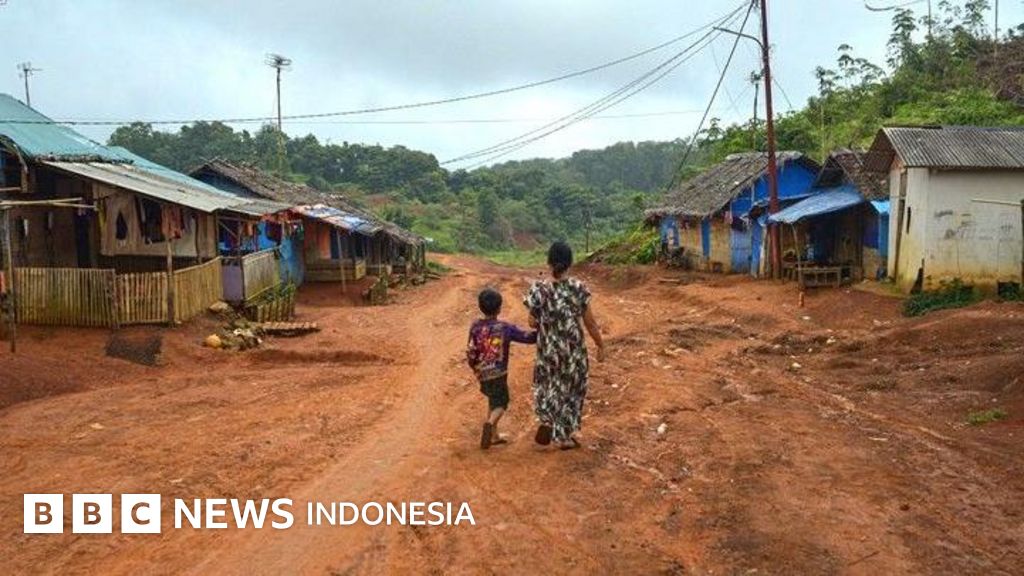 Usoda beguncev: preživeli katastrofo, revni na meji med Bantenom in Zahodno Javo