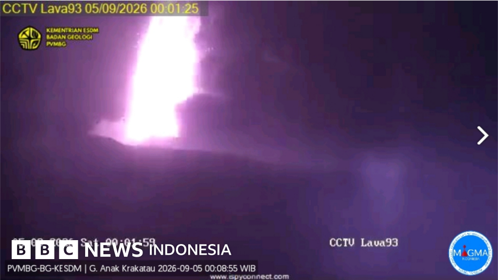 Erupsi: Gunung Anak Krakatau terus erupsi, masyarakat diimbau menjauh